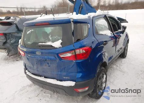 2018 Ford Ecosport S из США, поврежденный, VIN MAJ6P1SL8JC244827